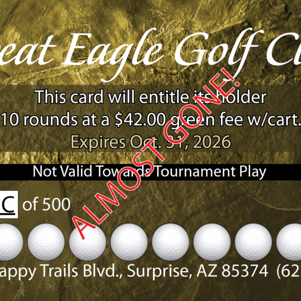 10 Play Discount Card 25.26 (Pre-Order)